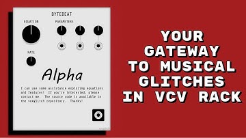 Voxglitch Bytebeat - Glitch Ambient Patch from scratch