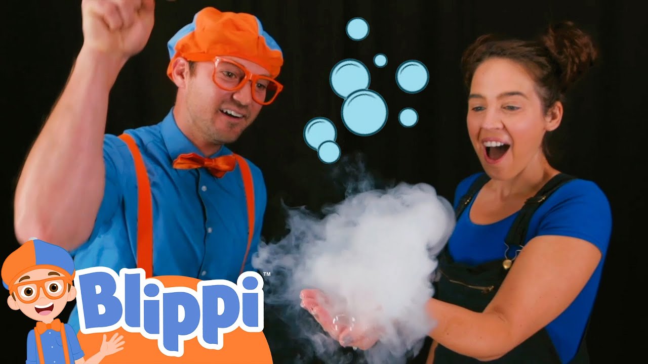 ⁣Learning Shapes And Bubbles With Blippi | Educational Videos For Kids