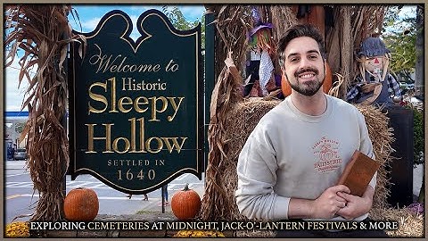 I Lived The Legend of Sleepy Hollow in the REAL Sleepy Hollow 🎃👻
