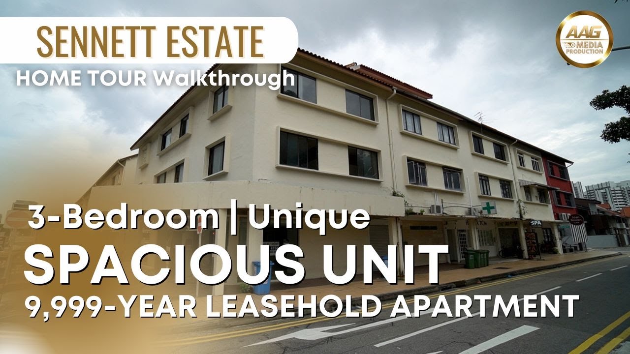 Singapore Property Home Tour | Inside A 9,999-Year Leasehold Apartment | Sennett Estate | For Sale