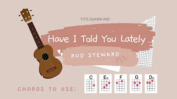 Have I Told You Lately - Rod Stewart (Ukulele Play Along)