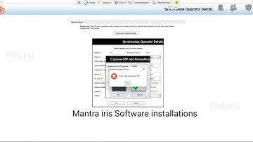 CSC Aadhaar UCL Mantra iris Installations CSC UCL L2 Process