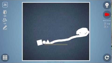 Check out how I solved level 26 in Brain It On! #BrainItOn