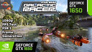 GTX 1650 Star Wars Galactic Racer Benchmark – Playable or Not? 🤔 screenshot 5
