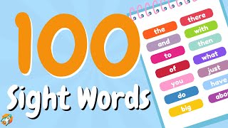 100 Essential Sight Words | Reading English | Tricky Words | Phonics
