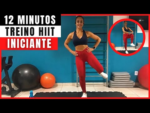 12 MIN TREINO HIIT CORPO INTEIRO SEM IMPACTO PARA INICIANTES