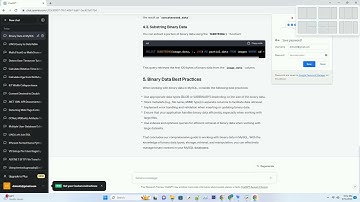 Binary Data in MySQL