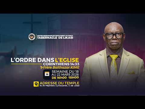 2026_03_22_Dimanche_L'ordre dans l'église_Fr Balthazar KIME