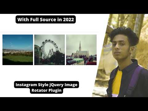 Instagram Style jQuery Image Rotator Plugin in 2022 + full source by jishaansinghal