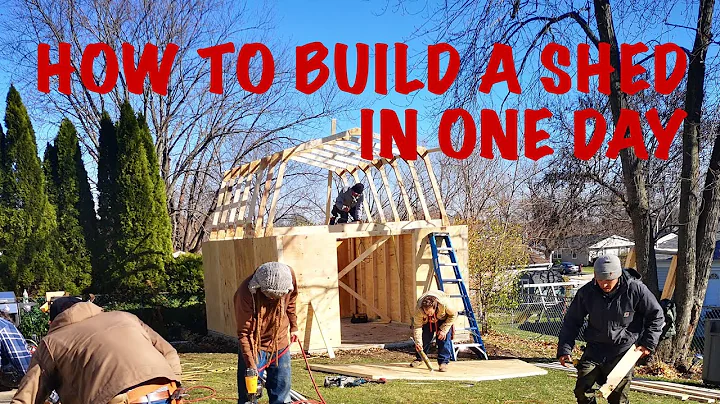 How To Build A Shed In One Day