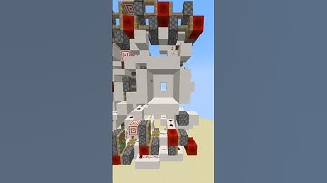 3x3 0 tick compact & seamless (instant closing, 0.3 opening) #minecraft #gaming #0tick  #3x3 #1000h