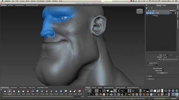 Sculpting Facial Blendshapes in Mudbox: Sculpting Layers