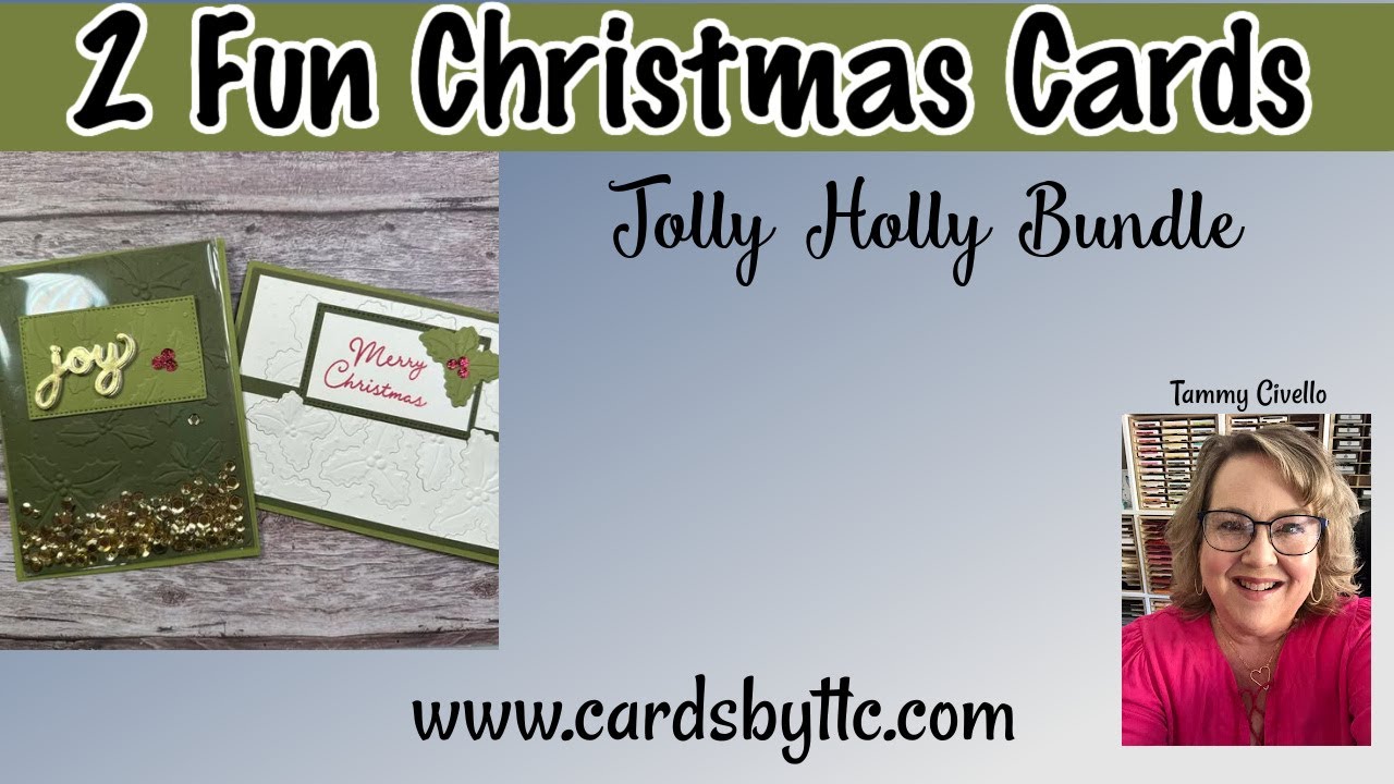 Christmas Cards with Jolly Holly Bundle