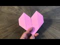ORIGAMI SUPER EASY HEART 超簡単ハート 折り紙 折り方