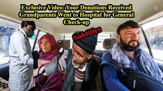 Exclusive Video: Your Donations Received | Cave Grandparents Went to Hospital for General Checkup.