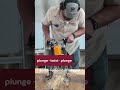from the joinery — makita 7104L mortise in action