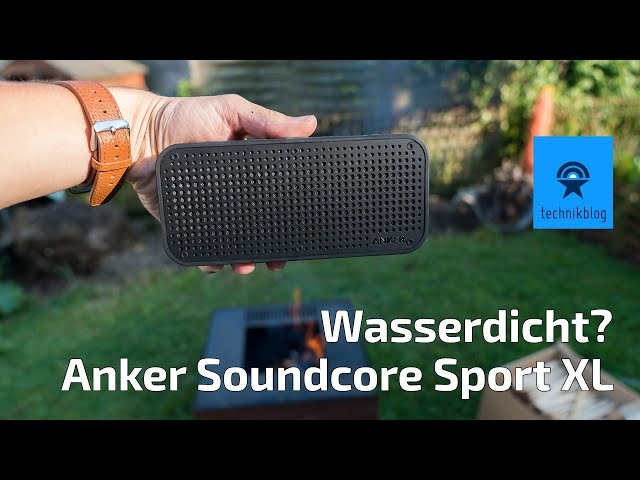 Wasserdicht? Anker SoundCore Sport XL im Test für Technikblog