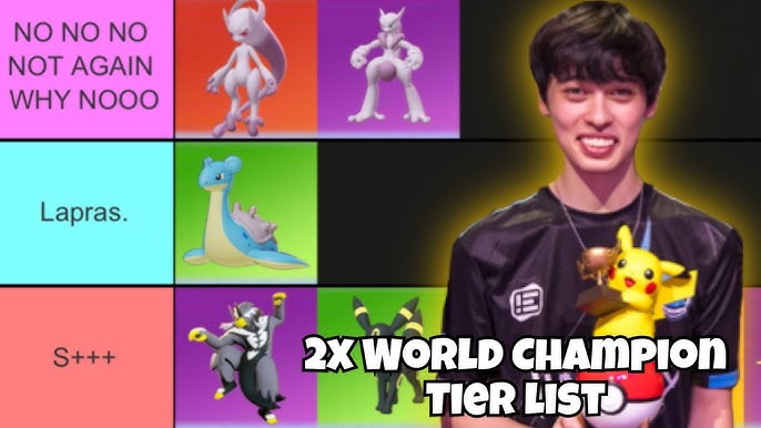 LG slash on X: Mewtwo tier list (post nerf) #PokemonUNITE https