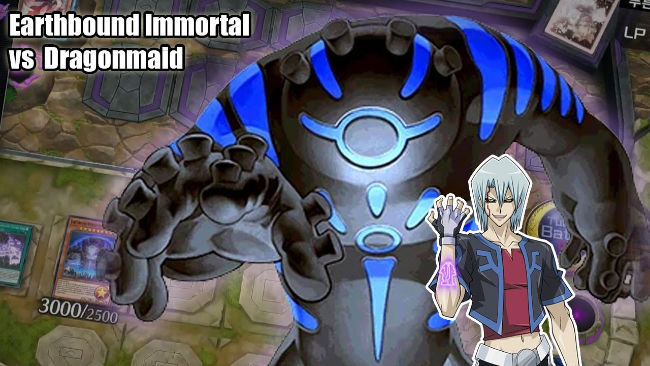 Earthbound Immortal vs Dragonmaid | Yu-Gi-Oh Master Duel