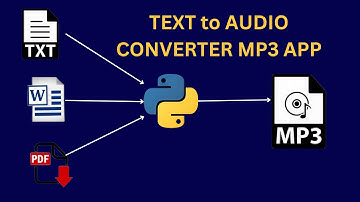 Python Text-to-Audio Converter App with Tkinter | Convert PDFs, Word Docs, and Text Files to Audio