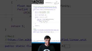 Softmax in #csharp #neuralnetworks #programming #coding