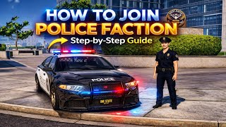 HOW TO JOIN POLICE FACTION IN 2026 🚔 IN ONE STATE RP