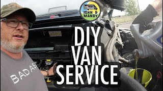 DIY Full Service on a Fiat Ducato 2.3 multijet and Stereo Upgrade