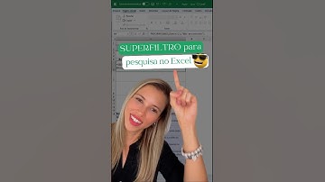 🔎 Superfiltro para pesquisa dinâmica no Excel #excel