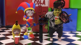 Banana Cat Saves Pomni Chainshrekman Vs Skibidi Toilet Fullhdrtx