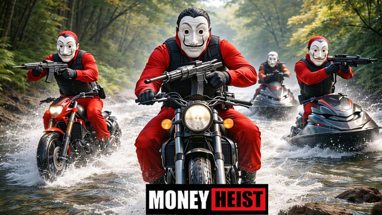 PARKOUR VS MONEY HEIST! 6 | BAD GUYS: No ESCAPE, Mission Complete… Or Is It? (BELLA CIAO) Epic POV