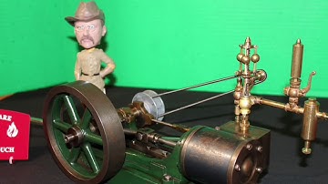 Stuart No. 9 w/ Flyball Governor, Throttle Valve, Whistle and Lubricator