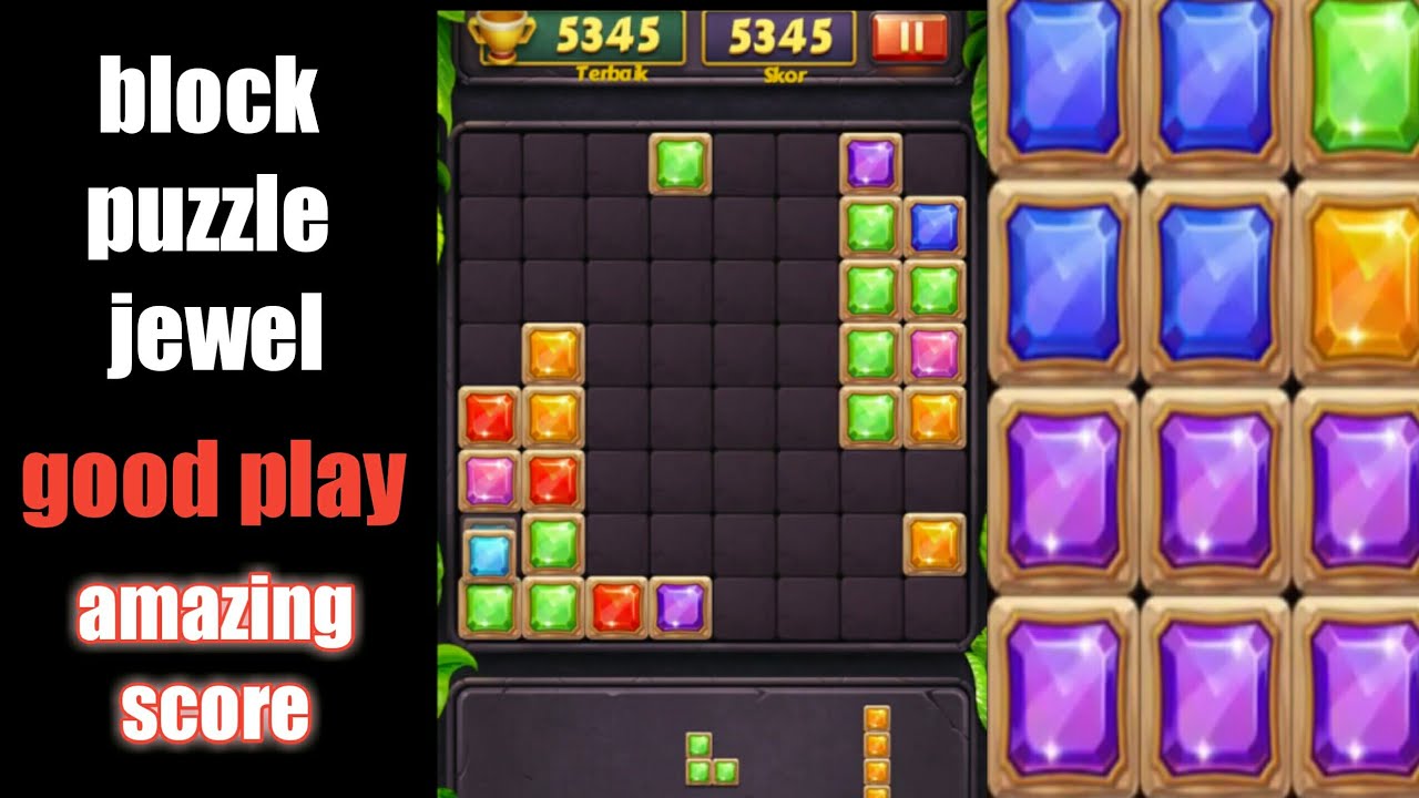 Block Puzzle Jewel Score 5000 Best Score Youtube