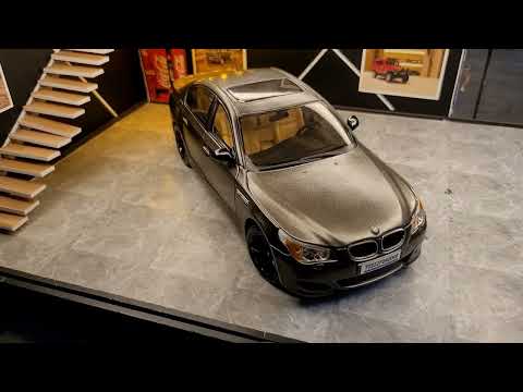 1:18 BMW M5 BY MAISTO PAINTED IN SEPANG BRONZE MATT METALLIC /// Scale model modification
