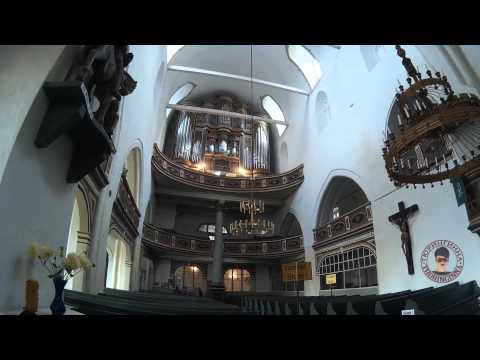 Органная музыка в католической церкви.Город Штольберг.
