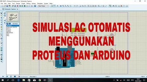 SIMULASI AC OTOMATIS MENGGUNAKAN PROTEUS DAN ARDUINO