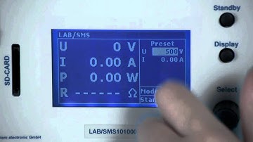 ET System electronic – Video Tutorial LAB SMS Serie‪ (french)‬