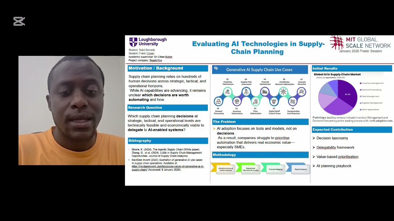 Capstone project - Evaluating AI technologies in Supply Chain Planning