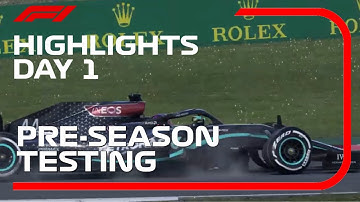 2021 PRE-SEASON TESTING DAY 1 HIGHLIGHTS (Career Mode)