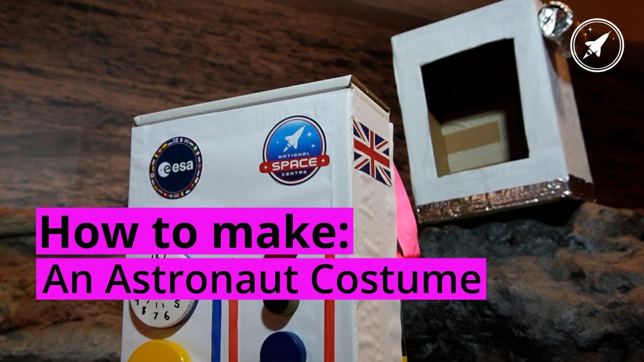 How to Make an Astronaut Costume for a Child  Astronauta, Tuta spaziale,  Costume fai da te