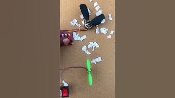 Testing the Strength of a Big Coreless Motor vs Mini Drone Motor