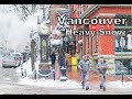 Vancouver Winter Heavy snow 2019-Feb-12