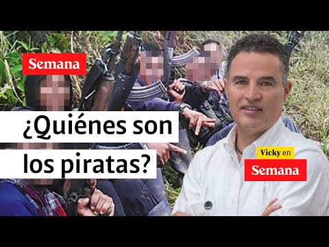 ¿Quiénes son los piratas, nuevos grupos ilegales? Aníbal Gaviria responde | Vicky en semana