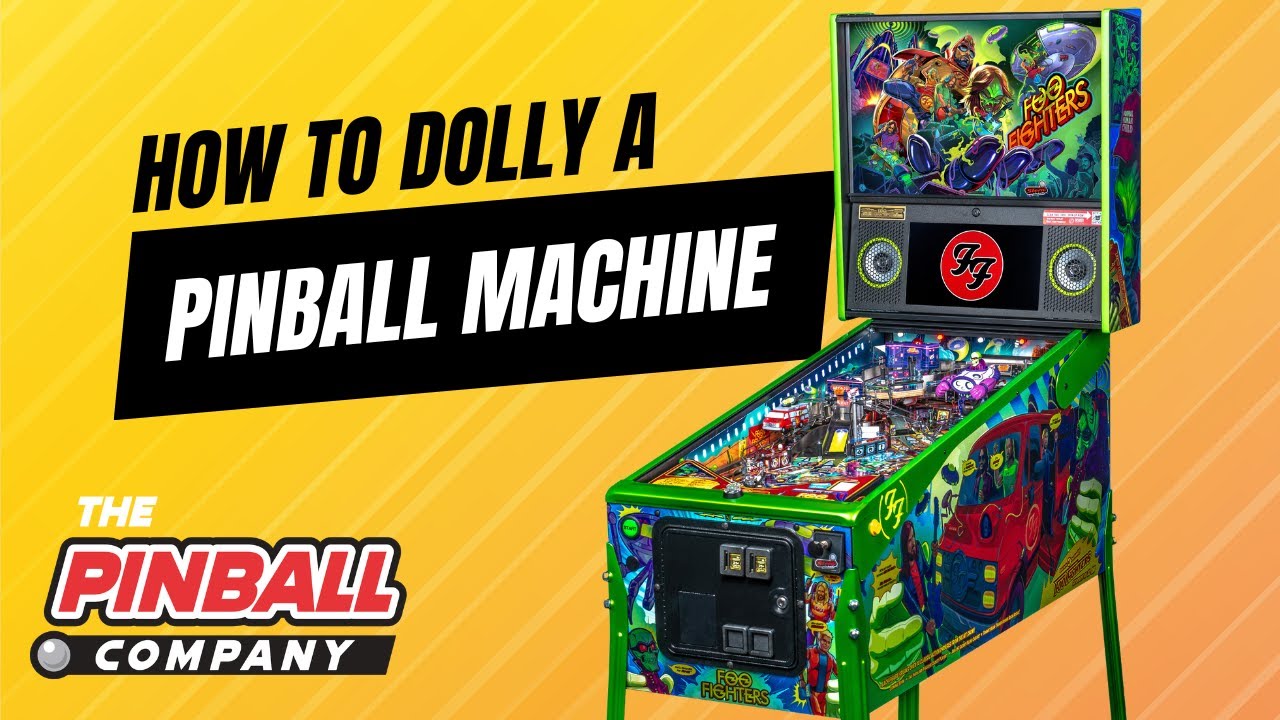 Pinball 101 24 How To Dolly A New In Box Stern Pinball Machine YouTube