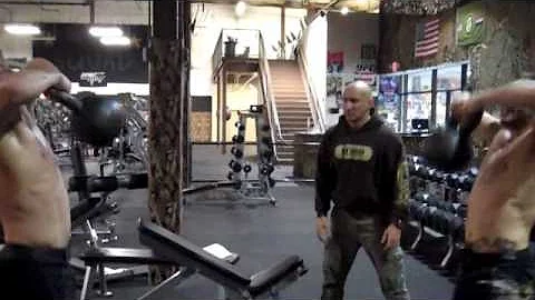 Brian Foster preparing for UFC 129 with Strength C...