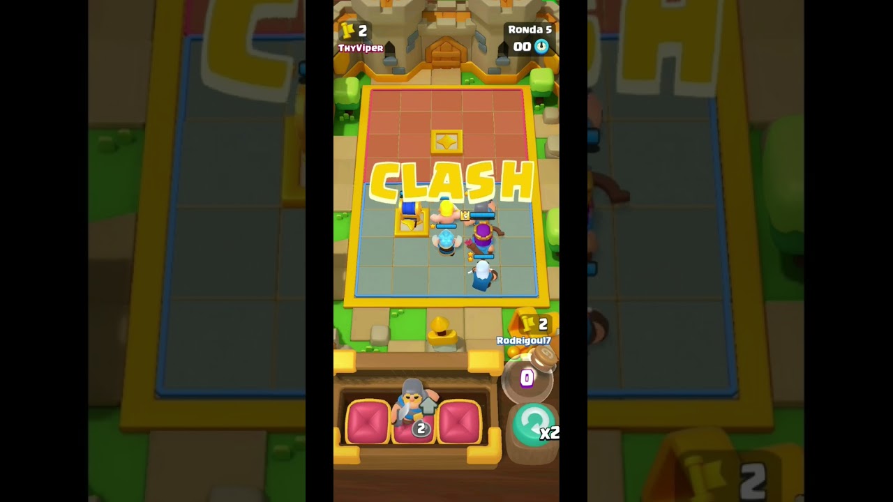 MAZO REINA ARQUERA Y ARQUERO MÁGICO TEMPORADA 4 CLASH MINI |Duelo 3|Ronda 5/5| 