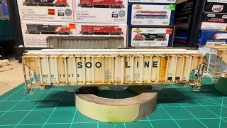 HOW TO: Weathering SOO LINE Hopper *PART 1*