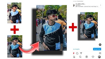 Shadow Behind The Image|| Instagram 3d shawod photo editing 2022 || official Afzal Edit