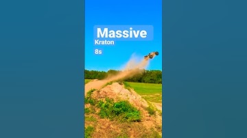 Huge Rc Jumping 🚀 Arrma Kraton 8s #arrmakratonexb #arrma #rccar