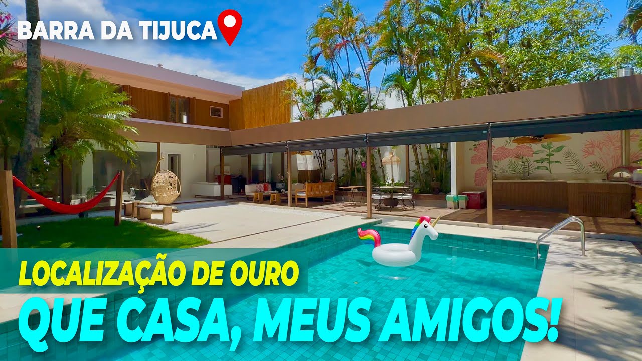 Uma das casas mais charmosas do incrível Km 1 da Barra da Tijuca!