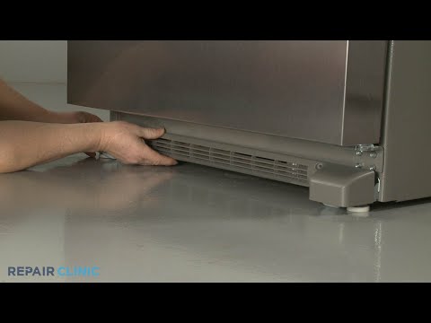 Base Grille - Whirlpool Sidekick Refrigerator (Model WSR57R18DM01)
